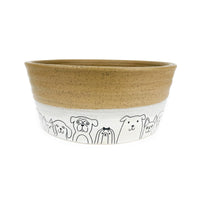 Barkley & Bella - Ceramic Dog Bowl