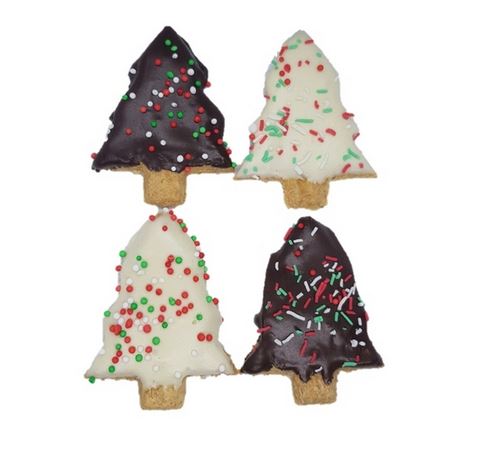 Huds and Toke - Carob & Yogurt Frosted Christmas Tree